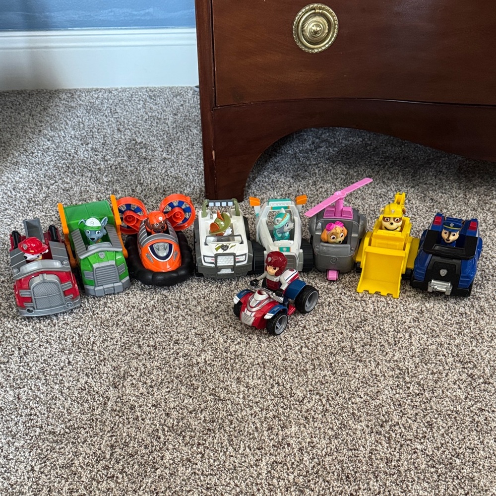 Paw Patrol Rescue Vehicle Collection